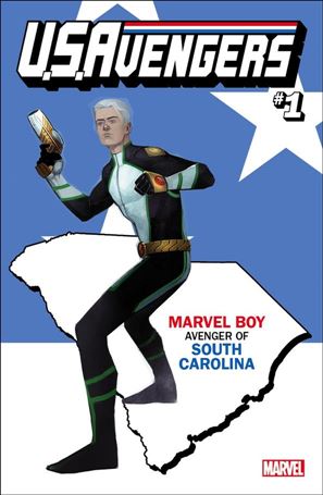 U.S.Avengers issue 1-NP Rod Reis South Carolina Cover