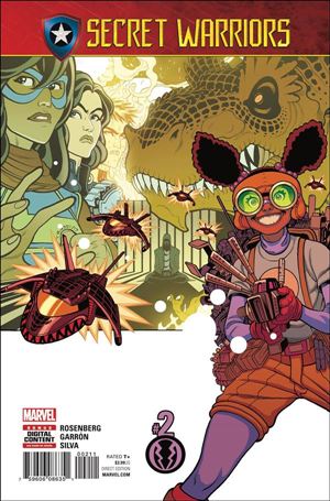 Secret Warriors (2017) issue 2 Tradd Moore Cover