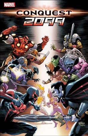 Conquest 2099 issue 4 Leinil Francis Yu Cover