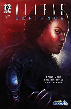 Aliens: Defiance issue 1-D Stephanie Hans Comic Block Cover