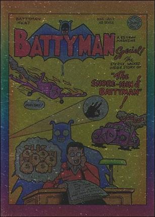 Defective Comics (Parallel Silver Foil Set) card SF13 Battyman #47