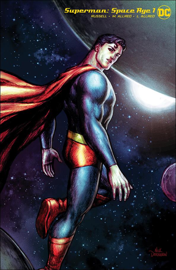 Superman: Space Age issue 1-C Nick Derington 1:25 Cover