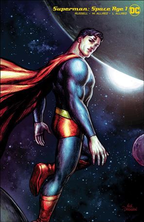 Superman: Space Age issue 1-C Nick Derington 1:25 Cover
