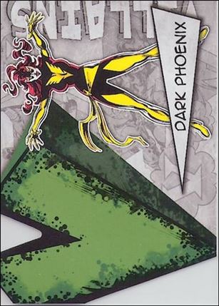 Marvel Beginnings: Series 3 (Villains Die-Cut Subset) card V-7 Dark Phoenix