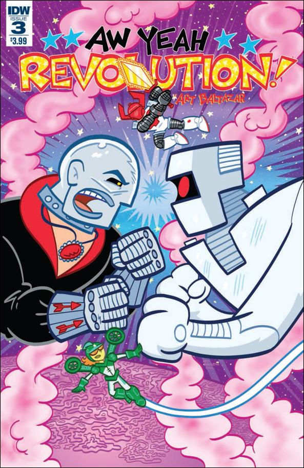 Revolution: Aw Yeah! issue 3 Art Baltazar Cover
