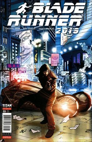 Blade Runner 2019 issue 3-C Andres Guinaldo Cover