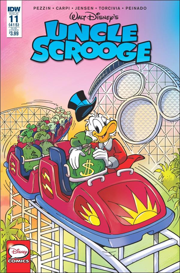 Uncle Scrooge (2015) issue 11-B Massimo Fecchi Subscription Cover