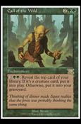 Magic the Gathering: 6th Edition (Base Set) card 218 Call of the Wild