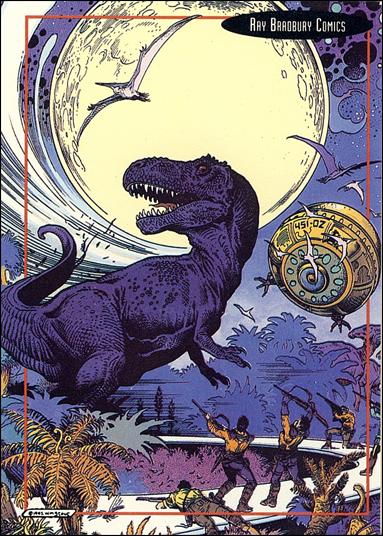 Ray Bradbury Comics (Promo) card NN Blue Dinosaur