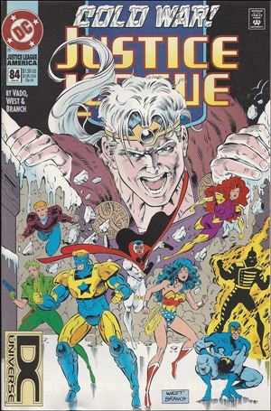 Justice League America issue 84-B DC Universe UPC (2nd Printing)