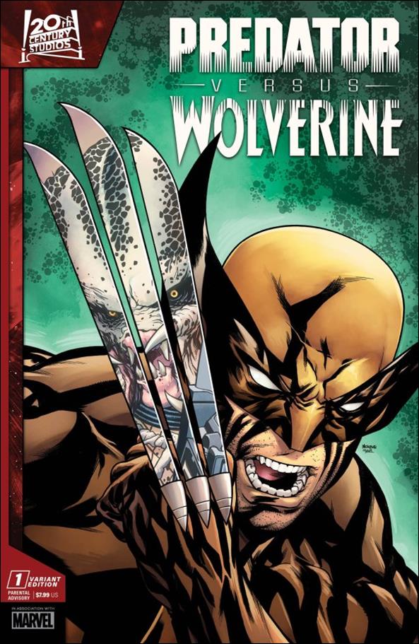 Predator vs. Wolverine issue 1-C Mike McKone Wolverine Homage Cover
