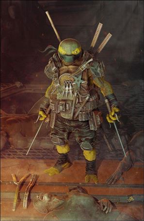 Teenage Mutant Ninja Turtles: The Last Ronin II - Re-Evolution issue 3-K Retailer Ex. Björn Barends Virgin Cardstock Cover