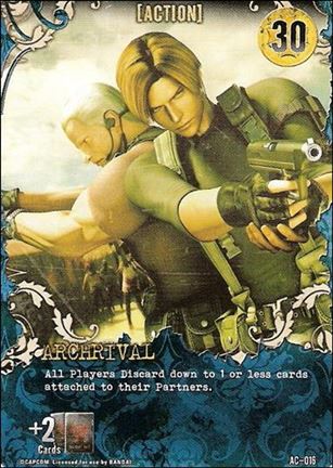 Resident Evil: Alliance (Base Set) card AC-016 Archrival