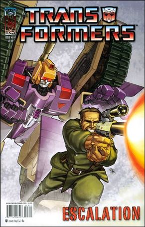 Transformers: Escalation issue 3 E.J. Su Standard Cover