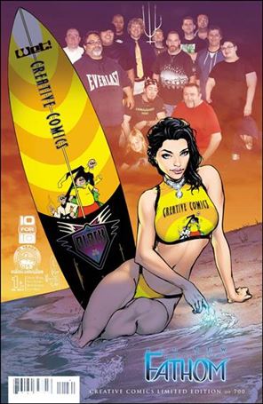 Michael Turner's Fathom (2013) issue 1-D12 Alex Konat Creative Comics Cover 1/700