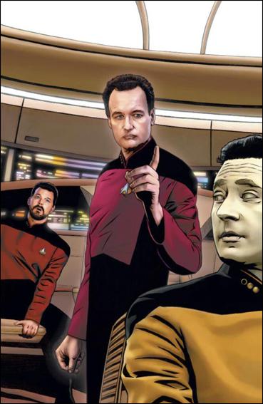 Star Trek: Alien Spotlight: Q issue 1-C Joe Corroney Virgin Cover