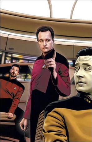 Star Trek: Alien Spotlight: Q issue 1-C Joe Corroney Virgin Cover