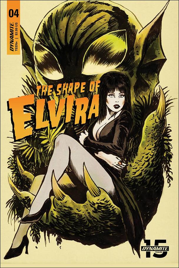 Shape of Elvira issue 4 Francesco Francavilla Cover