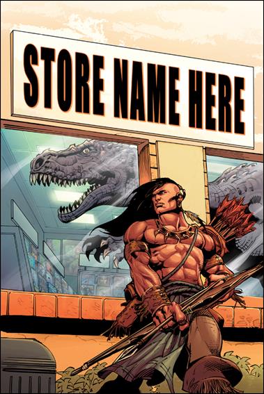 Turok: Dinosaur Hunter (2014) issue 1-ZH Roberto Castro Retail Slayer Cover 1/500