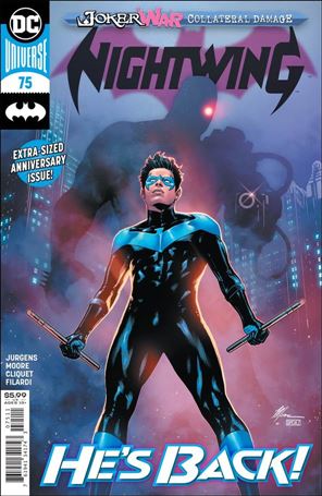 Nightwing (2016) issue 75 Travis Moore Cover