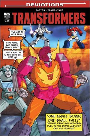 Transformers: Deviations  issue nn-B Casey W. Coller Subscription Cover