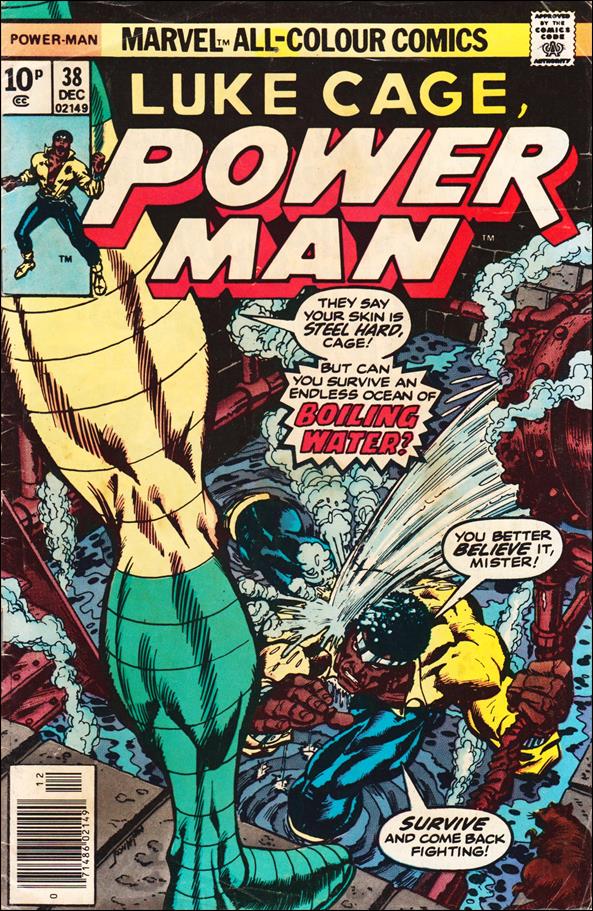 Power Man issue 38-B UK Price Cover
