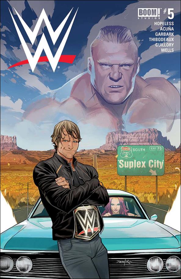 WWE issue 5 Dan Mora Cover