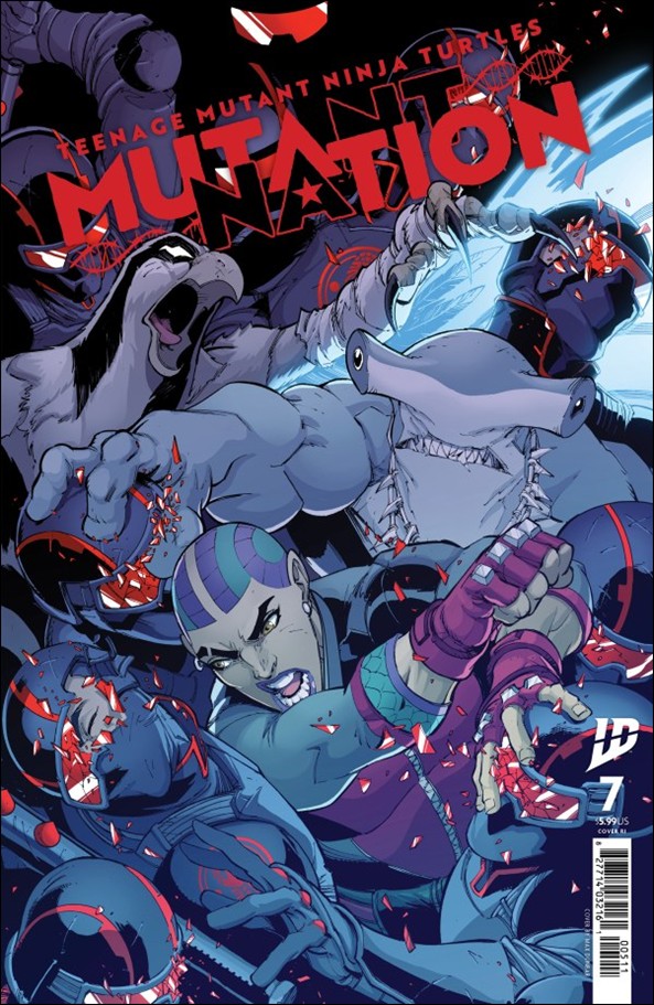 Teenage Mutant Ninja Turtles: Mutant Nation issue 7-C Max Dunbar 1:10 Cover