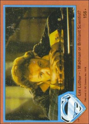 Superman (Movie) Series 2 (Base Set) card 156 Lex Luthor: Madman or Brilliant Scientist?