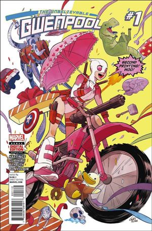 Unbelievable Gwenpool issue 1-M Gurihiru Cover (2nd Printing)