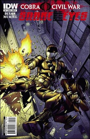 G.I. Joe: Snake Eyes (2011) issue 5-B Agustin Padilla Cover