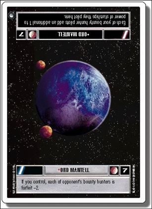 Star Wars: Hoth Revised (Base Set) card 145 Ord Mantell