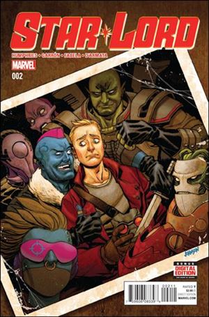 Star-Lord (2016) issue 2 Dave Johnson Cover