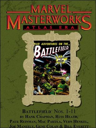 Marvel Masterworks: Atlas Era Battlefield issue nn-B Marble Dust Jacket Vol 152
