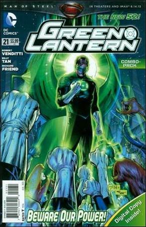 Green Lantern (2011) issue 21-B Polybagged Billy Tan Cover Combo Pack