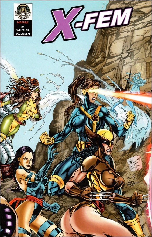 X-Fem issue 1 Priscila Cerqueira Gatefold Cover