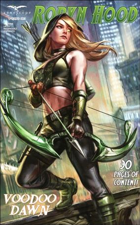 Robyn Hood: Voodoo Dawn issue One Shot-C Ian MacDonald Cover