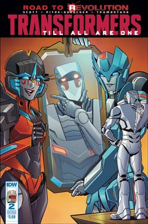 Transformers: Till All Are One issue 2-B Sara Pitre-Durocher ROM Subscription Cover
