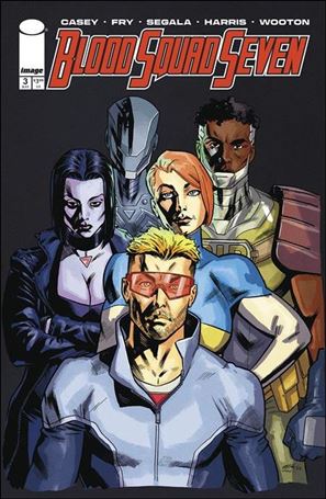 Blood Squad Seven issue 3-C Mike Hawthorne 1:10 Cover