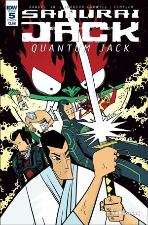 Samurai Jack: Quantum Jack issue 5-B Warwick J. Cadwell Cover
