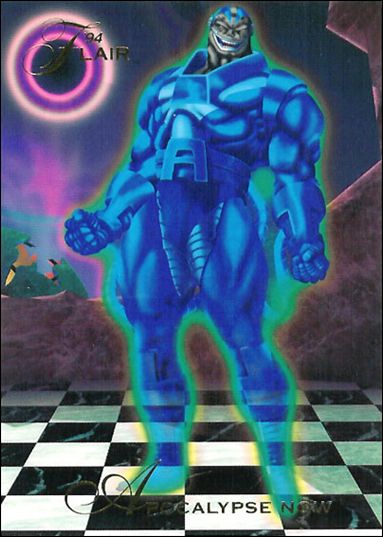 Marvel Annual Flair '94 (Base Set) card 52 Apocalypse Now