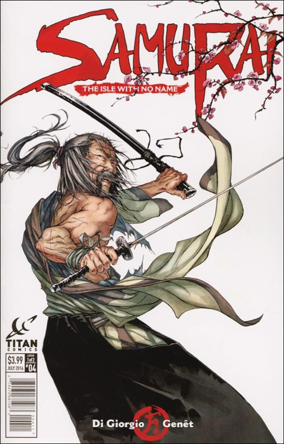 Samurai (2016) issue 4 Frederic Genet Cover
