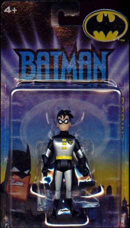 Batman (Animated) figure 4-B Robin (Tim Drake - Silver Costume) (DC Bullet Logo