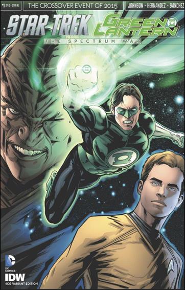 Star Trek/Green Lantern (2015) issue 1-OH Four Color Grails Cover
