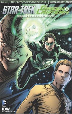 Star Trek/Green Lantern (2015) issue 1-OH Four Color Grails Cover