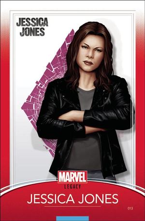 Jessica Jones (2016) issue 13-C John Tyler Christopher Trading Card Cover