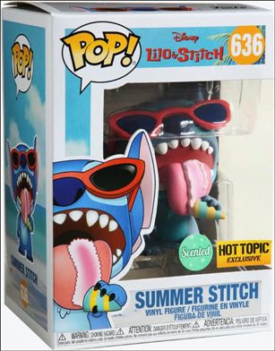 POP! Disney figure 636 Summer Stitch (Scented) Hot Topic Exclusive