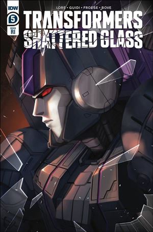 Transformers: Shattered Glass issue 5-C Sara Pitre-Durocher 1:10 Cover