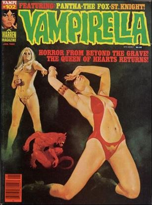 Vampirella issue 102 Manuel Sanjulian cover