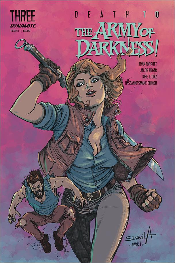 Death to the Army of Darkness issue 3-B Sergio Davila Cover